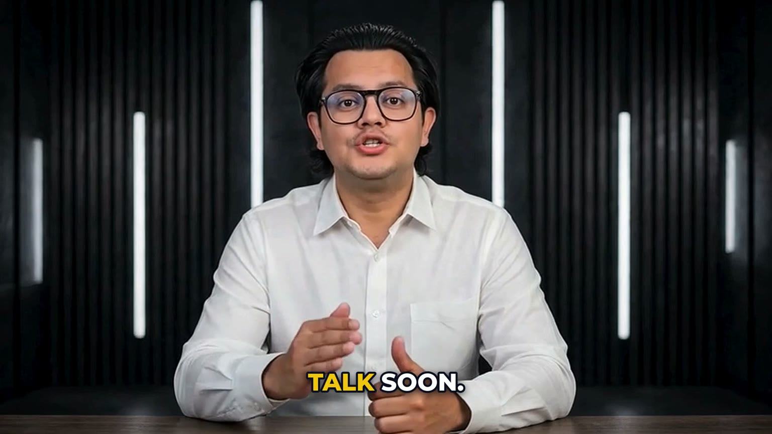 Search Matrix AI founder introducing the Talking Website
